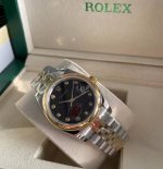 劳力士－Rolex 日志新色系男士机械腕表 进口西铁城 原装机 316L精钢壳套 蓝宝石玻璃镜面 直径36Mm厚度13Mm 实心精钢表带 按扣 尊贵奢华 尽享魅