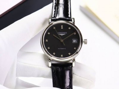 白皮 ，钢带+10金玫+20，钻+20浪琴-Longines 博雅 瑰丽系列 女士机械腕表 时尚优雅多次反复修缮至完美 极致严格的质量保证。确保采用原版式抛光和