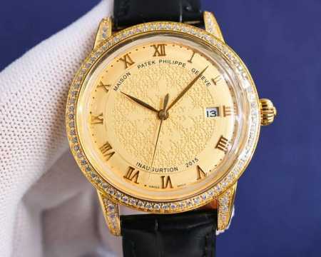 经典之作 : 白 ，玫 百达翡丽 Patekphilippe海外版，1851百达创始人安东尼推出古典系列腕表，便一鸣惊人，在伦敦世界博览会被英国维多利亚女皇选中 - 点击图像关闭