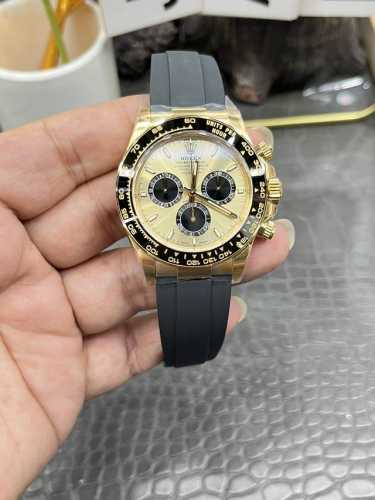 c劳力士迪通拿系列 40Mm余文乐 上海机芯改丹东7750全自动计时码机械