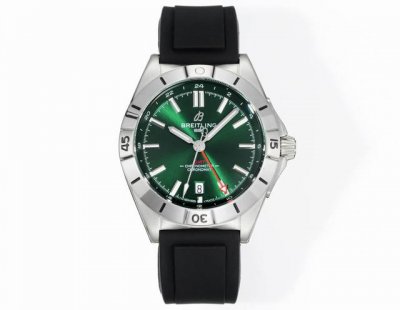 百年灵Breitling，机械计时系列A32398101M1A1！ Chronomat Automatic Gmt 40 重磅来袭！ 1这款双时区腕表盘面简洁凌