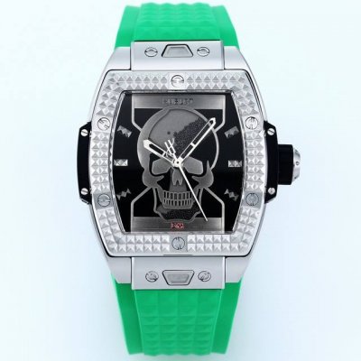 Tw新品首发恒宝 宇舶 表 Hublot X43 Tw独家首发打造最强完美.参数与同步 尺寸：表经42Mm 厚度13.8Mm同步尺寸 机芯：与原装同步独家定制1