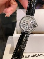 升级版#鱼眼玻璃 #磨砂原装扣 Ballon Bleu De Cartier卡地亚蓝气球腕表奢华系列，百搭尺寸36Mm，简约又别具品味，摒弃了现代盛行的繁复华丽