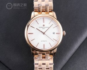 白 金 ，2024江诗丹顿-传承系列贵族的艺术品搭配进口8215机芯 0返修 进口316精钢直径40Mm厚度10Mm。耐磨防刮蓝宝石玻璃超强防水50米！简约而不