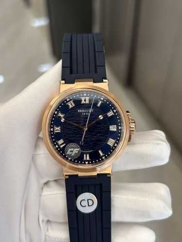 独家实拍图 宝玑 商务款男士腕表，瑞士机芯，复刻版本 Berguet 5222Swiss Automatic Mechanical Watch Men's Wa