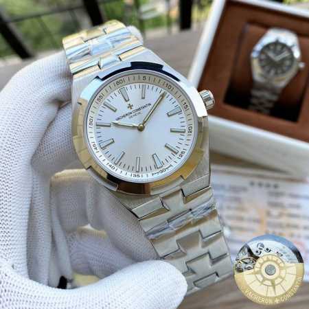江诗丹顿 Vacheron Constantin 纵横四海系列，精品男士腕表，经典大三针设计，尊贵大气，绅士风范，卓越品质，热卖全城。采用全自动机械机芯，顶级3 - 点击图像关闭