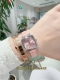 劳力士rolex #新品低调奢华女款古董表，小方表 石英机芯，合金材质与白金电镀，整体质感和气质都变了，精致感upup搭配小巧壳形，上手效果完美！尺寸28Mm