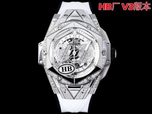 Hublot 宇舶 Hb厂V3版本认准细节全新Big Bang Sang Bleu Ii 刺青二代 Hb厂 重生版 最新升级V3版本，到货 所有细节对版，顶级质