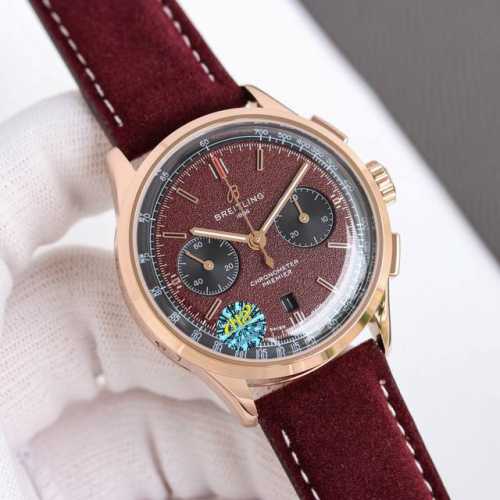 统一价 Tw新品百年灵璞雅b01计时腕表premier B01 Chronograph 吴彦祖同款 材质 316L精钢 直径 42毫米 厚度 13.65毫米 表