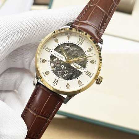 白 金 钢带+20。浪琴-Longines 精品男士腕表全新镂空设计。绅士风范，卓越品质，热卖全城。采用全自动机械机芯，顶级316精钢表壳，矿物质超强镜面，尺寸 - 点击图像关闭
