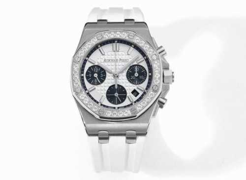 Sj出品 Omf 爱彼 Audemars Piguet女款37Mm A 明星王子文同款 目前最高机械机芯版本正品是机械！机械！不要花冤枉钱买了个石英！Ap 皇家