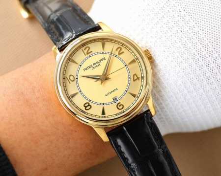 白 金玫1040 最新力作热门款 百达翡丽 patek philippe 最高版本高级自动腕表 男士腕表简单不失大气 40Mm表径 316精钢表壳 搭载原装进口 - 点击图像关闭