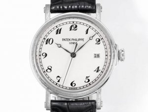 Gr Factory墙裂推荐 匠”芯“出品 典藏之作 百达.翡丽古典5153雕花版腕表，儒雅而至！ 1 精彩细节 腕表尺寸38Mm，厚度10Mm。 1.表壳打磨