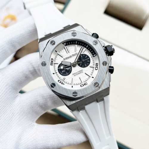 白 -金 新款首发 一波狠货！ 原版开模 市场最高性价比版本 爱彼audemars Piguet 与原装一致，市场超高品质 爱彼皇家橡树离岸型系列，自动上链机械