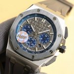 统一 Hbf 最新款爱彼 陶瓷圈口版本爱彼audemars Piguet 皇家橡树离岸型限量多功能计时机械腕表 尺寸44Mm17Mm 圈口 圈口是与原装一致采用