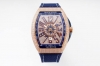 Abf完美V3真丁版 Franck Muller 法穆兰 Vanguard V45 满天星面 完美升级 1. 字面所有字丁 采用以原装 高度结构开模 以平面拉砂