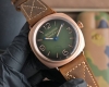 沛纳海 Panerai 弧型镀膜玻璃 44Mm*16Mm 头层牛皮表带搭配原装针扣 手动机械 一款来自硬汉的手表