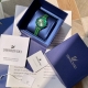 专柜最新款！Swarovski施华洛世奇Octea Nova系列石英腕表，表盘颜色青春靓丽，蜥蜴纹的意大利小牛皮表带，与太阳纹表盘颜色交相呼应，灵动跃然而出，展