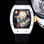 Richard Mille 理查米尔 发布全新Rm 88 Smiley自动上链飞轮腕表，演绎玩趣风格。 历时3年的研发，一款技艺和创新非凡的腕表就此问世，Rm