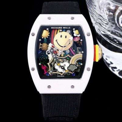 Richard Mille 理查米尔 发布全新Rm 88 Smiley自动上链飞轮腕表，演绎玩趣风格。 历时3年的研发，一款技艺和创新非凡的腕表就此问世，Rm