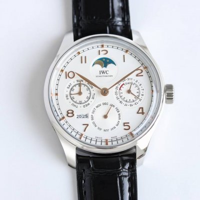 Gr Factory 新品 Iwc 万国 葡萄牙系列 L 万年历腕表，复刻界最复杂的腕表，所有功能同步原装，所有功能调节通过把头控制.1 功能介绍 12点日月星