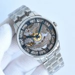 原单品质 天梭 Tissot 1853杜鲁尔镂空系列腕表 帝王品质，时间诠释一切 两针半 搭载天梭独有的手动上弦机芯 九点位秒针 拱形抗划伤蓝宝石表镜 带双层防