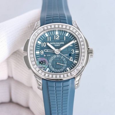 pp厂升级百达翡丽钻圈5164首家功能对版，一款集创新技术，实用功能独特设计于一身的运动顶级腕表。40.8的毫米直径，不锈钢材质，经过抛光和拉丝交替处理，层次感