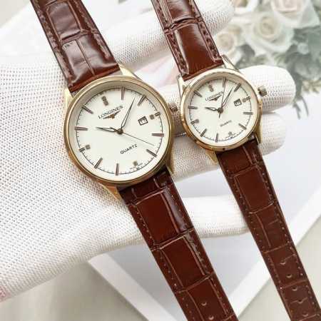 白皮 金 钢20浪琴-Longines 情侣对表 原装进口石英机芯 316L精钢表壳 直径男39Mm女29Mm 厚8Mm如果今天的阳光停止了它耀眼的光芒。那么你 - 点击图像关闭