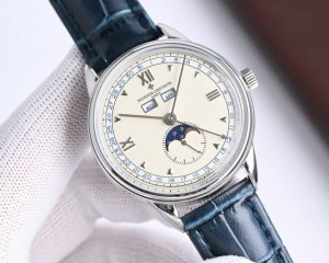 白1450-金1950 vc 重磅推出！江诗丹顿历史名作系列3100V/00R三重日历腕表！全真功能！市场最高版本！【表壳】腕表特别！尺寸为40Mm，采用三重凹
