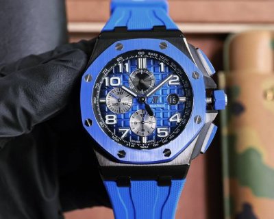 Hbf Factory 12 小秒陶瓷圈口版本 爱彼 Audemars piguet 皇家橡树离岸型皇家26041 封顶之作 杜绝一眼假 在 厂原有的基础上 潜