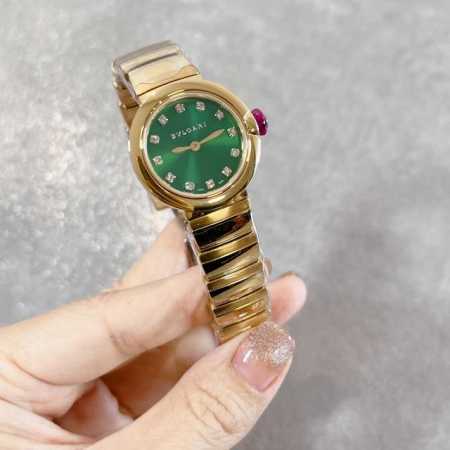 Bv小号28Mm Bvlgari 宝格丽 Lvcea系列新款女士腕表，这是女神专属的唯美单品，高贵奢华而内敛，百搭神器又有无限气质高雅，质量更是超强，316L精 - 点击图像关闭
