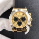 迪通拿新品 金迪 余文乐同款 全新订制版劳力士迪通拿专属Cal.4130自动上链机芯，厚度和原版一致，全部功能100%完全实现，史无前例的使用了订制版Kif避震