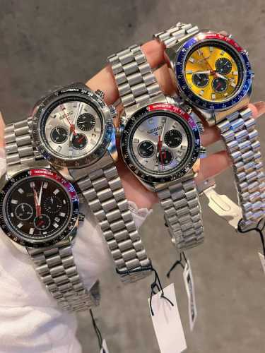 精工-Seiko 人工合成玻璃搭载原装六针扫描石英机芯。直径 40.6 Mm 密底 表壳材质316精钢 胶带 蝴蝶结双按扣 简约时尚 格调生活！