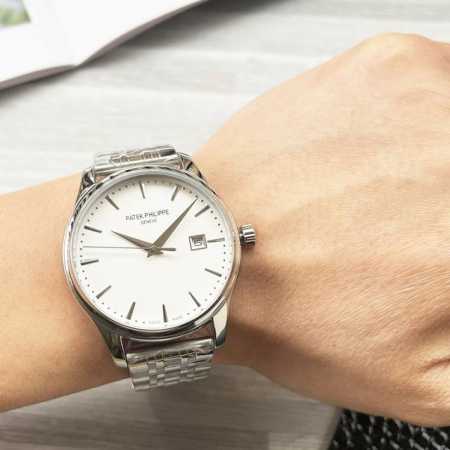 白壳 金壳 钢带20 最新 ：百达翡丽三针设计 类型 ：精品男士腕表 表带 ：真牛皮表带 316精钢表带 舒适耐用 机芯 ：高端全自动机械机芯 镜面 ：矿物质强 - 点击图像关闭