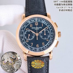 统一价：P DDD Sdf Factory 108克配重版 DDD 百达翡丽 Patek Philippe DDD 复杂功能计时5070系列背透手动上链计时码表