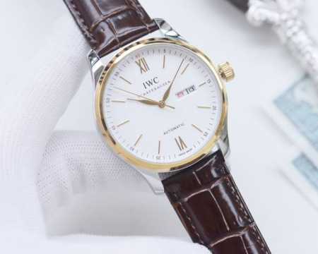 金壳+20钢带20，西铁城120 品牌：万国-Iwc 类型：男士腕表 壳套：顶级版316精钢L 表带：进口小牛皮表带 316L精钢表带 机芯：全自动机械机芯 镜 - 点击图像关闭