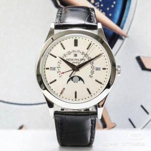 白壳 金壳 钻100 Gr厂最新限量版，火爆全网，在次升级，最新限量版版本，匠”芯“出品 年度最佳典藏之作 百达.翡丽古典超级复杂多功能5496R万年历系列腕表