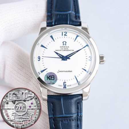 1820欧米茄 Omega 海马系列 1948腕表 重磅来袭！欢迎品鉴！ 独家定制8806至臻天文台一体机芯，纹理、结构、摆轮位置和镂空均与原版一致，运转美态清 - 点击图像关闭