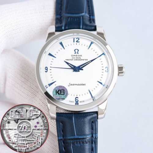 1820欧米茄 Omega 海马系列 1948腕表 重磅来袭！欢迎品鉴！ 独家定制8806至臻天文台一体机芯，纹理、结构、摆轮位置和镂空均与原版一致，运转美态清