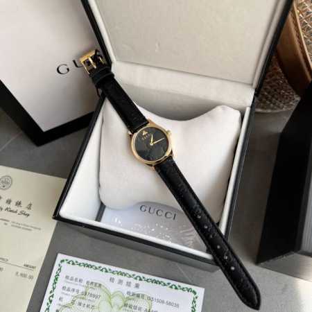 白壳 黄金 __迷你小号28Mm 原厂开模最新款gucci古驰g-Timeless系列，毫米石英女表，传统的中国红喜庆款、以全息图效果打造三维立体感，让人一见倾 - 点击图像关闭