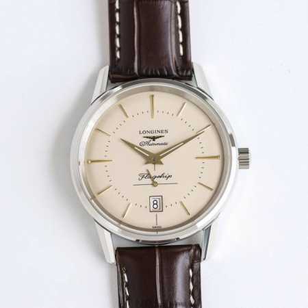 Tw台湾厂最新出品 浪琴 Longines Lm1 经典复刻系列L4.795.4.78.2，腕表机芯采用2895一体机改Cal.L615机芯，蓝宝石镀防眩光膜镜 - 点击图像关闭