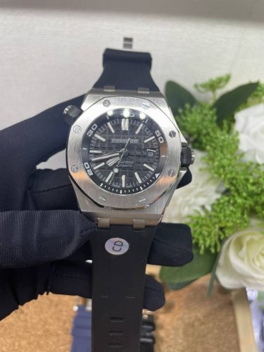 独家实拍图 audemars Guet Mens Watch Automatic Movement 爱彼 皇家橡树离岸 男士腕表 全自动机械表