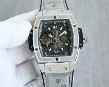 白壳 玫金 全新Hublot恒宝表Big Bang宇舶灵魂系列 P93男士腕表来袭！高端定制全自动机械-镂空机芯，9字位清晰可见的陀飞轮在不停的飞转着，动感十足 - 点击图像关闭
