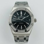 audemars Guet 皇家橡树系列1 0型号 臻贵卓绝 睿智之作 腕美风范类型 进口全自动机械机芯 316L精钢表壳 耐磨蓝宝石玻璃镜面 316L精钢打造