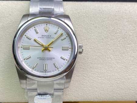 SK厂 劳力士Rolex 蚝式恒动型36mm 直径 36mm 机芯 搭载全自动机械机芯 圈口 光圈 镜面 防刮蓝宝石玻璃镜面 材质 进口316L精钢表壳 表带 - 点击图像关闭
