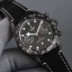 1950Twfactory，帝陀最新款碧湾计时型（Black Bay Chrono）精钢款腕表，采用磨砂及磨光316L精钢打造，直径41Mm，圆拱形表盘充满复古