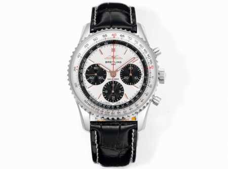 Bls出品：百年灵 全新航空计时腕表 Navitimer 问世70周年，百年灵以大胆色彩焕新演绎经典腕表。尺寸43Mm，迭代款无疑是地道的航空计时腕表，带有环形 - 点击图像关闭