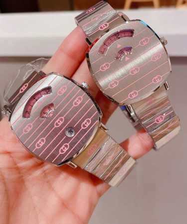 玫金 古驰35Mm 38Mm 古驰-Gucci中性款 原单品质 Disney X Gucci Grip系列腕表 Disney X Guccidisney、精钢表 - 点击图像关闭