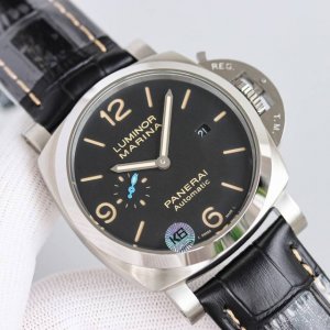沛纳海 Pam00531 Luminor 系列 表壳 尺寸44Mm Aisi 316L磨砂精钢 独特快拆设计 非螺丝结构 别出心裁的表盘相结合,进口意大利小牛皮