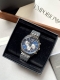 原厂阿玛尼 Emporio Armani 飞行员系列石英男表 蓝色 Ar11582 官网最新款！参考飞行员的准确计时需求 三盘六针多重计时功能强悍 不锈钢外壳